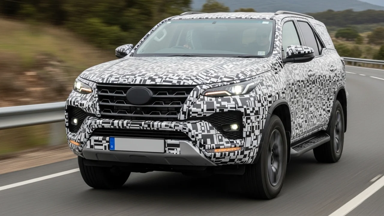 2027 Toyota Fortuner Launch and Price in India